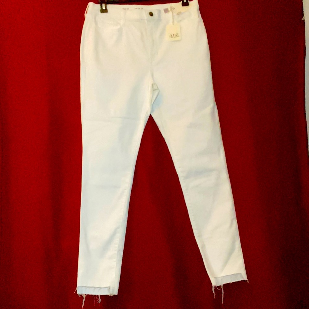 a.n.a HIGH RISE JEGGING size 14 / color :white